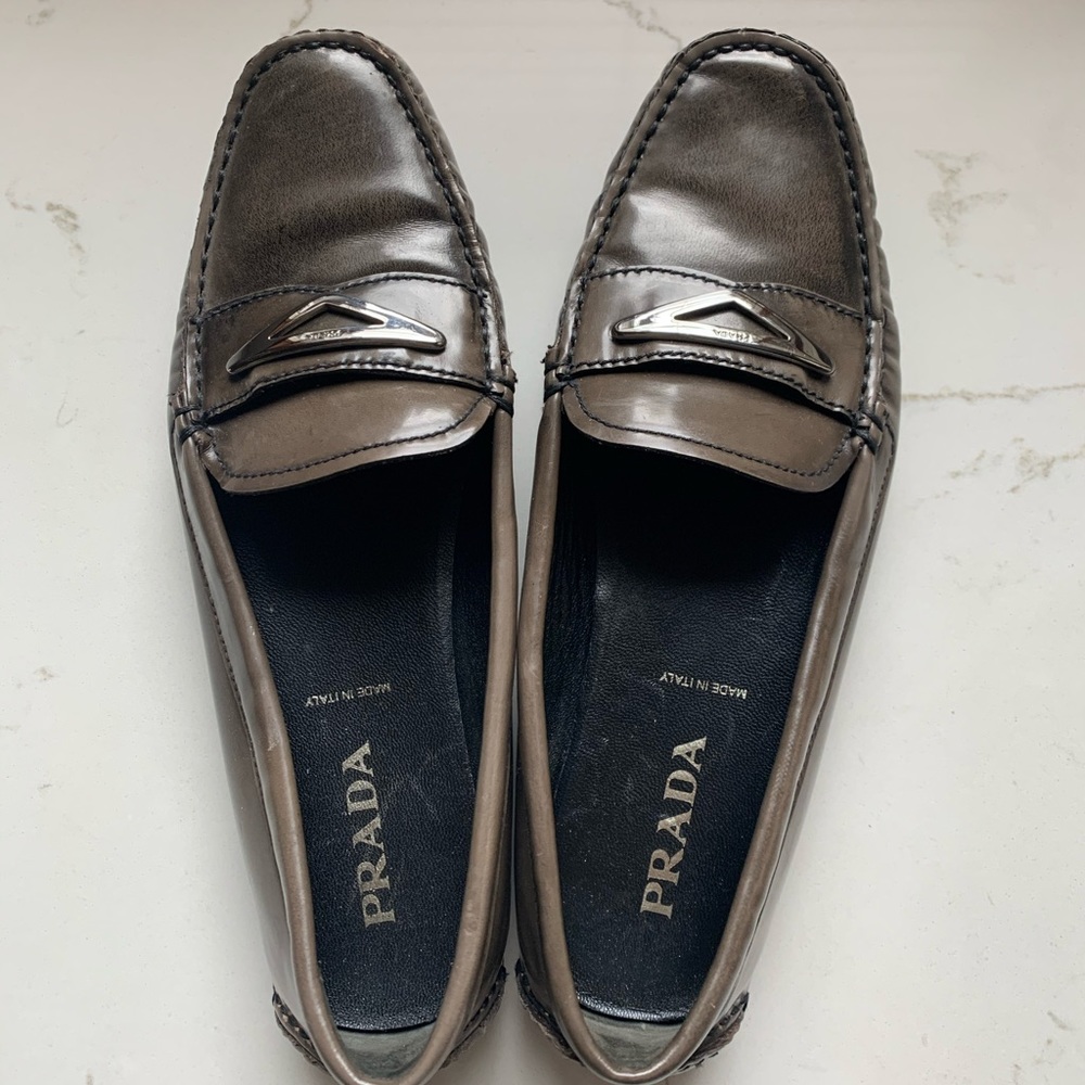 Prada patent leather loafers - Picture 1 of 6